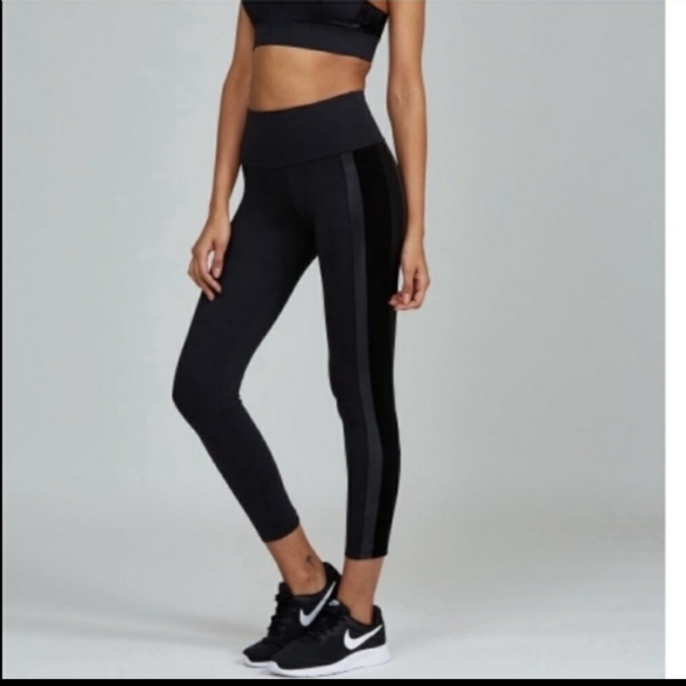 Noli velluto velvet stripe leggings